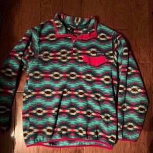 Printed Patagonia pullover
